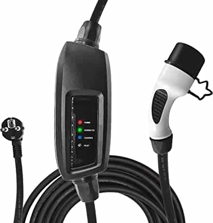 DUOSIDA EV charging cable portable – Type 2 to schuko with
